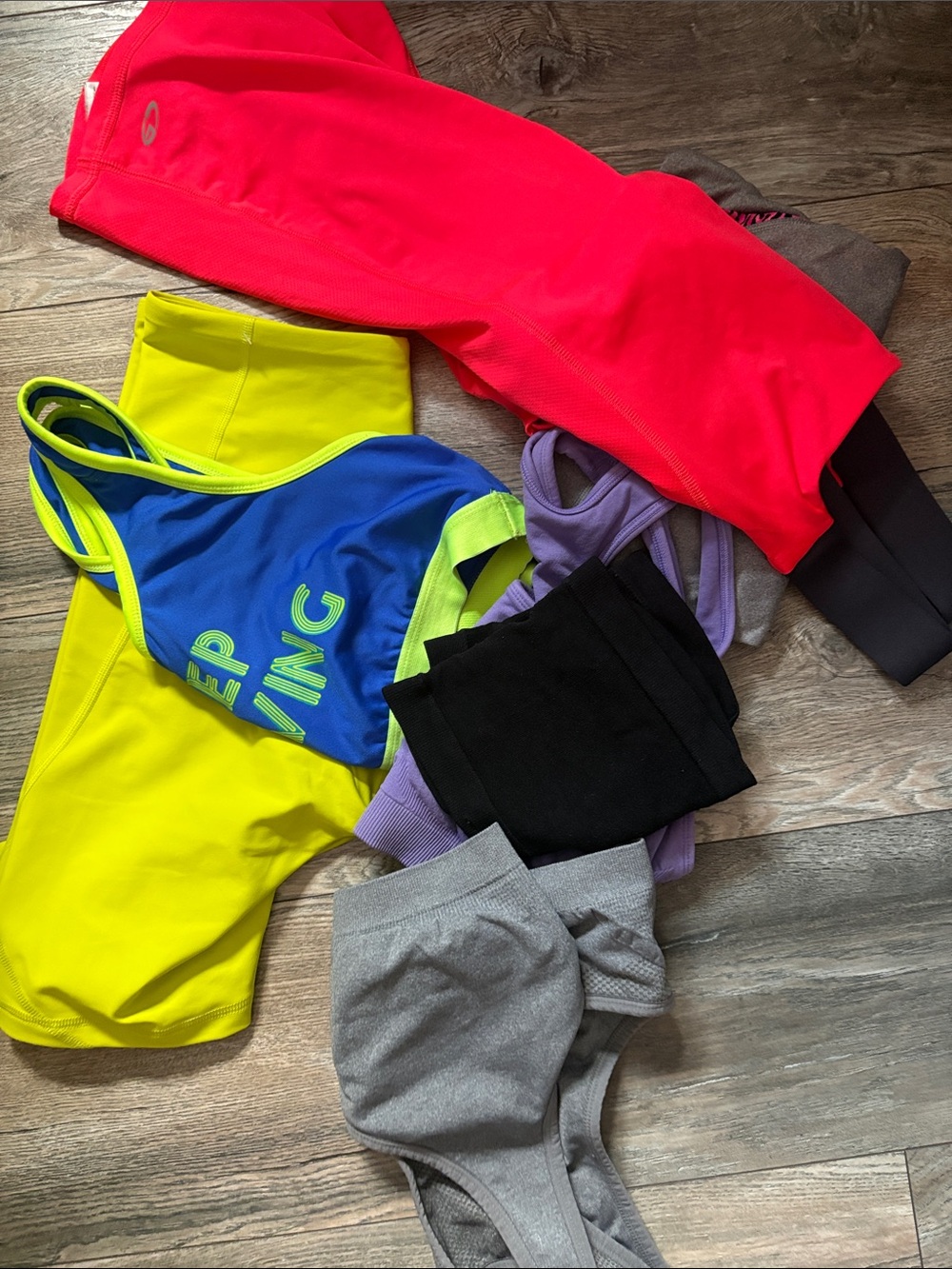 Gym clothes lot